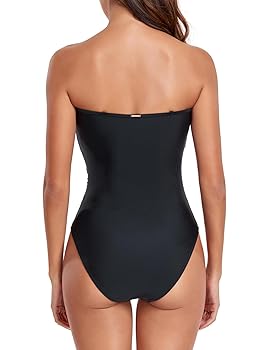 Amazon | 【RELLECIGA】水着 ワンピース レディース バンドゥ